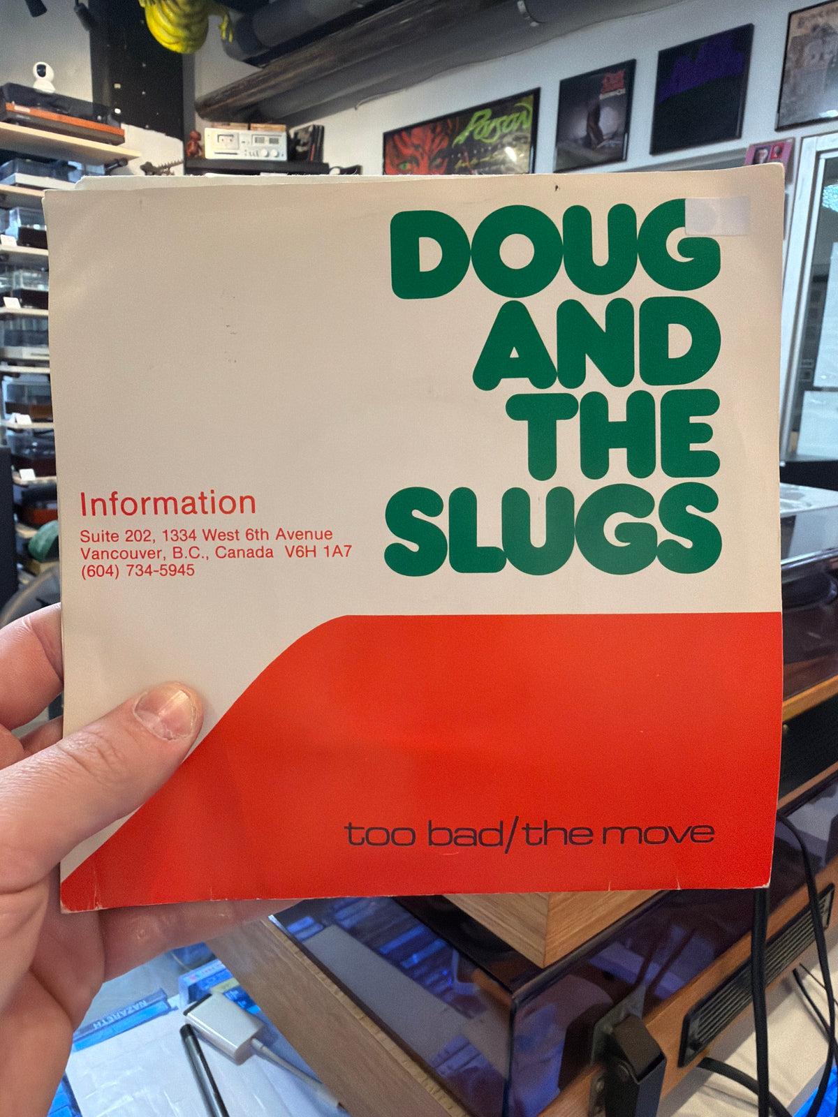 Doug and the Slugs - Too Bad