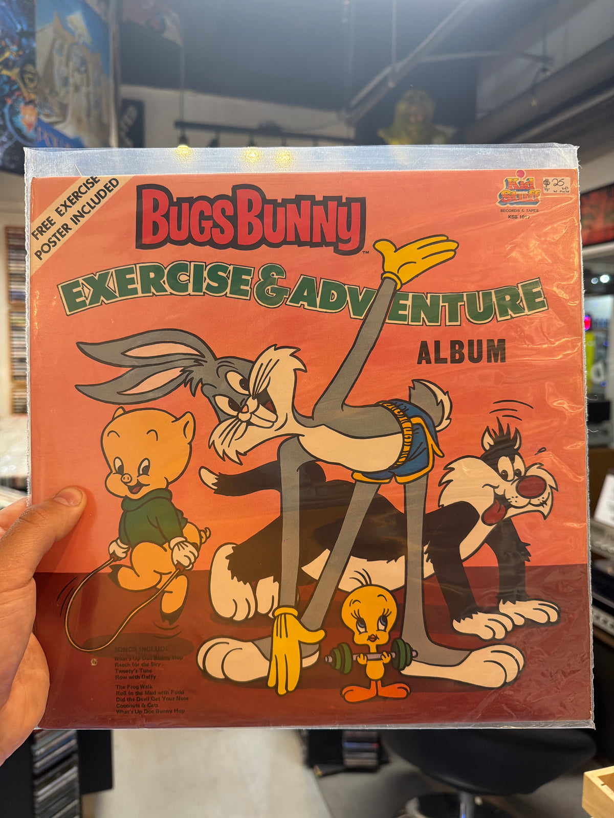 Bugs Bunny - Exercise & Adventure Album (Poster Included)