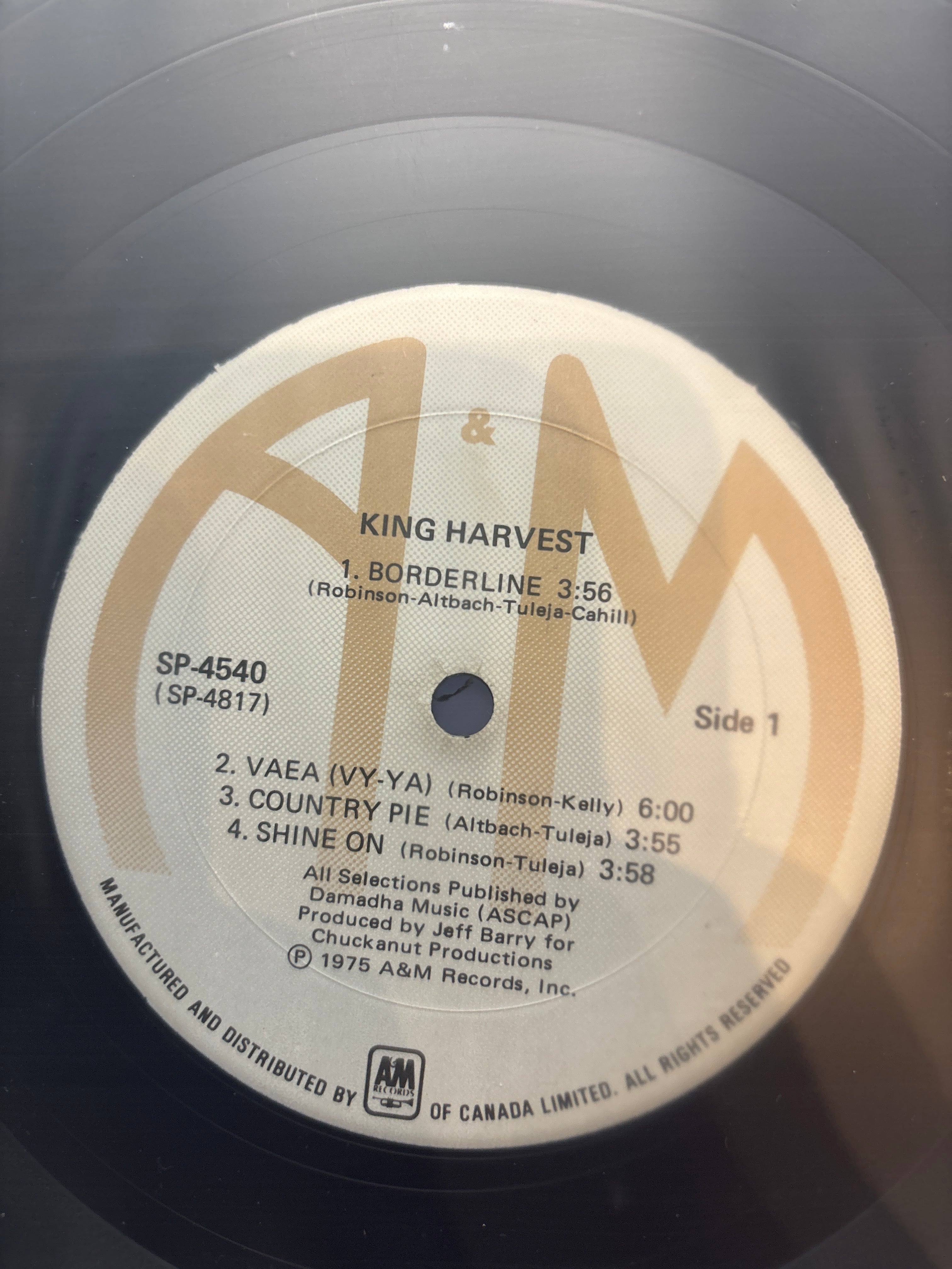 King Harvest - Self Titled