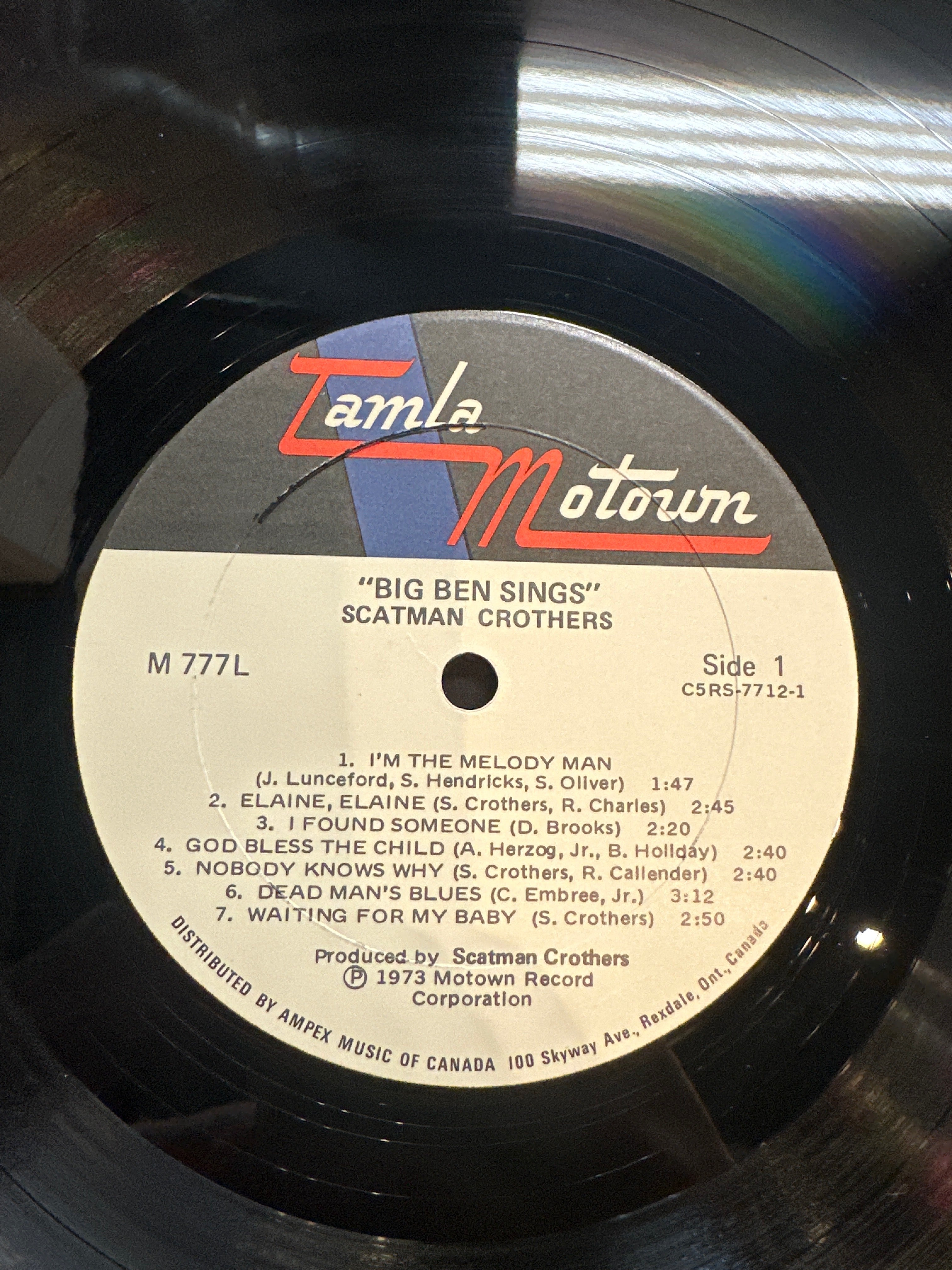 Big Ben Sings - Scatman Crothers