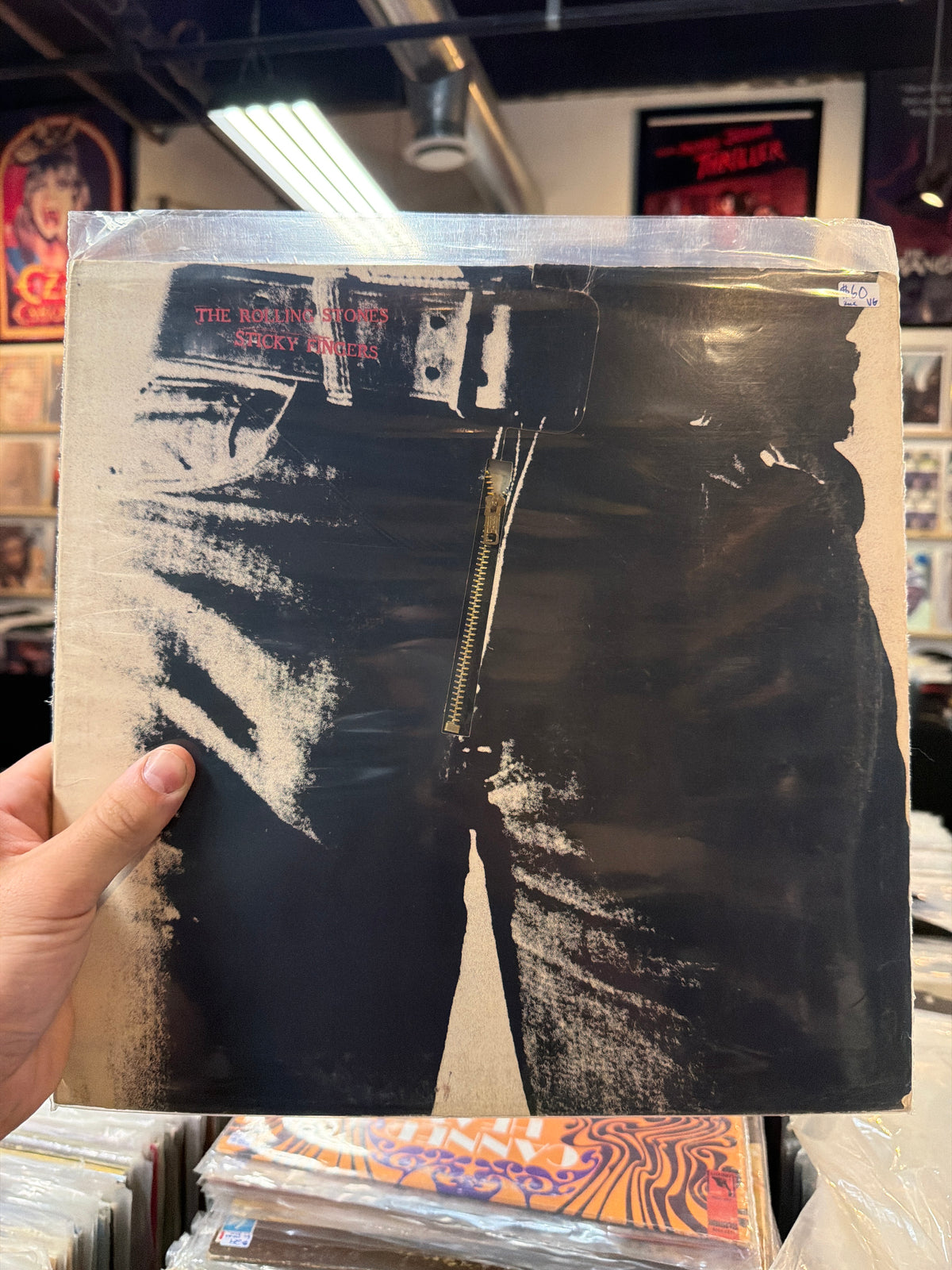 Rolling Stones - Sticky Fingers (Working Zipper)