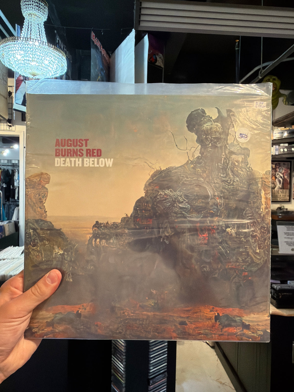 Angus Burns Red - Death Below (Splatter Vinyl)