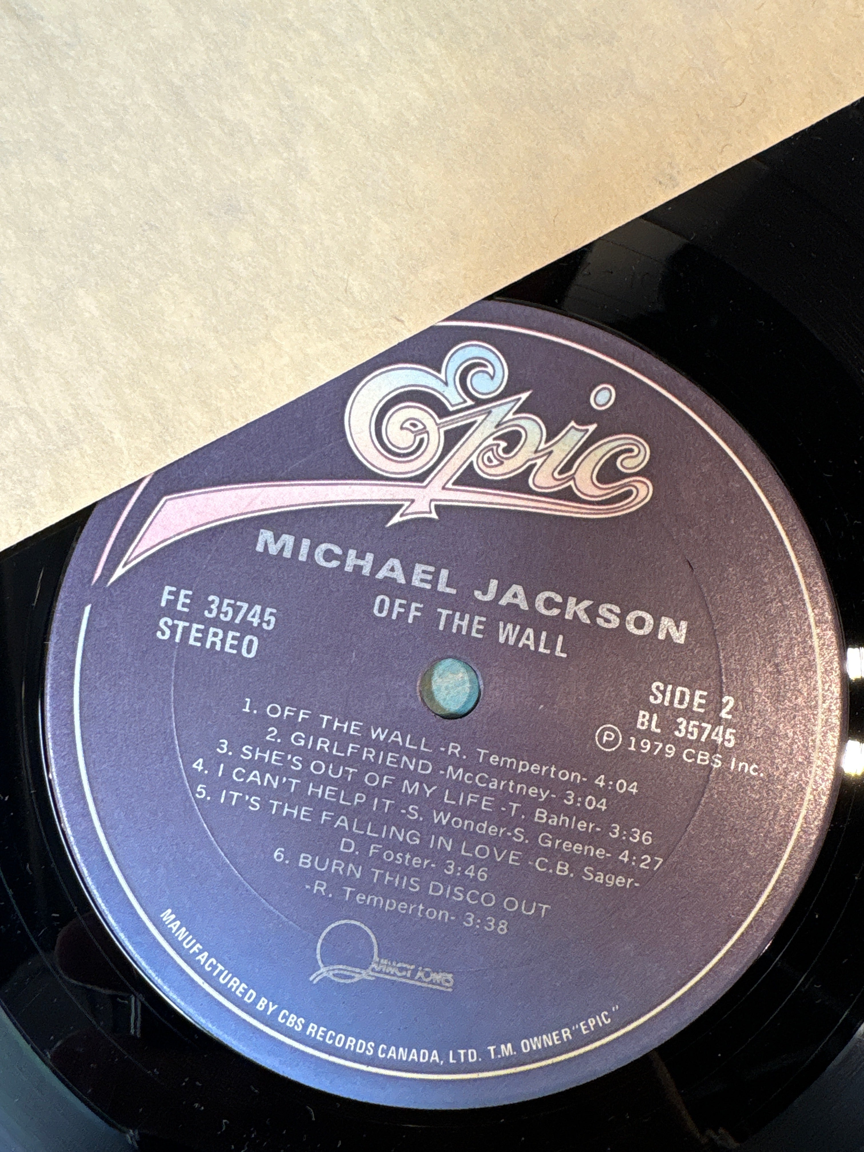 Off the wall - Micheal Jackson