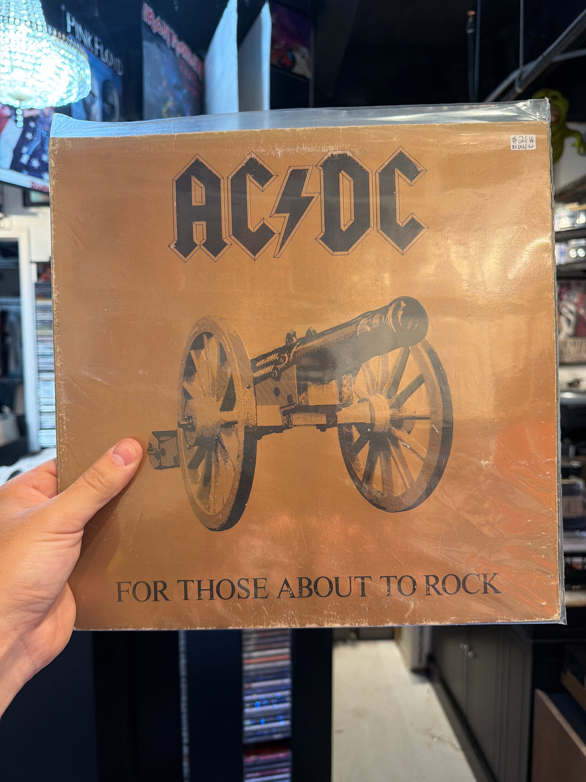 ACDC - For Those About to Rock (Original 1981 Canada)