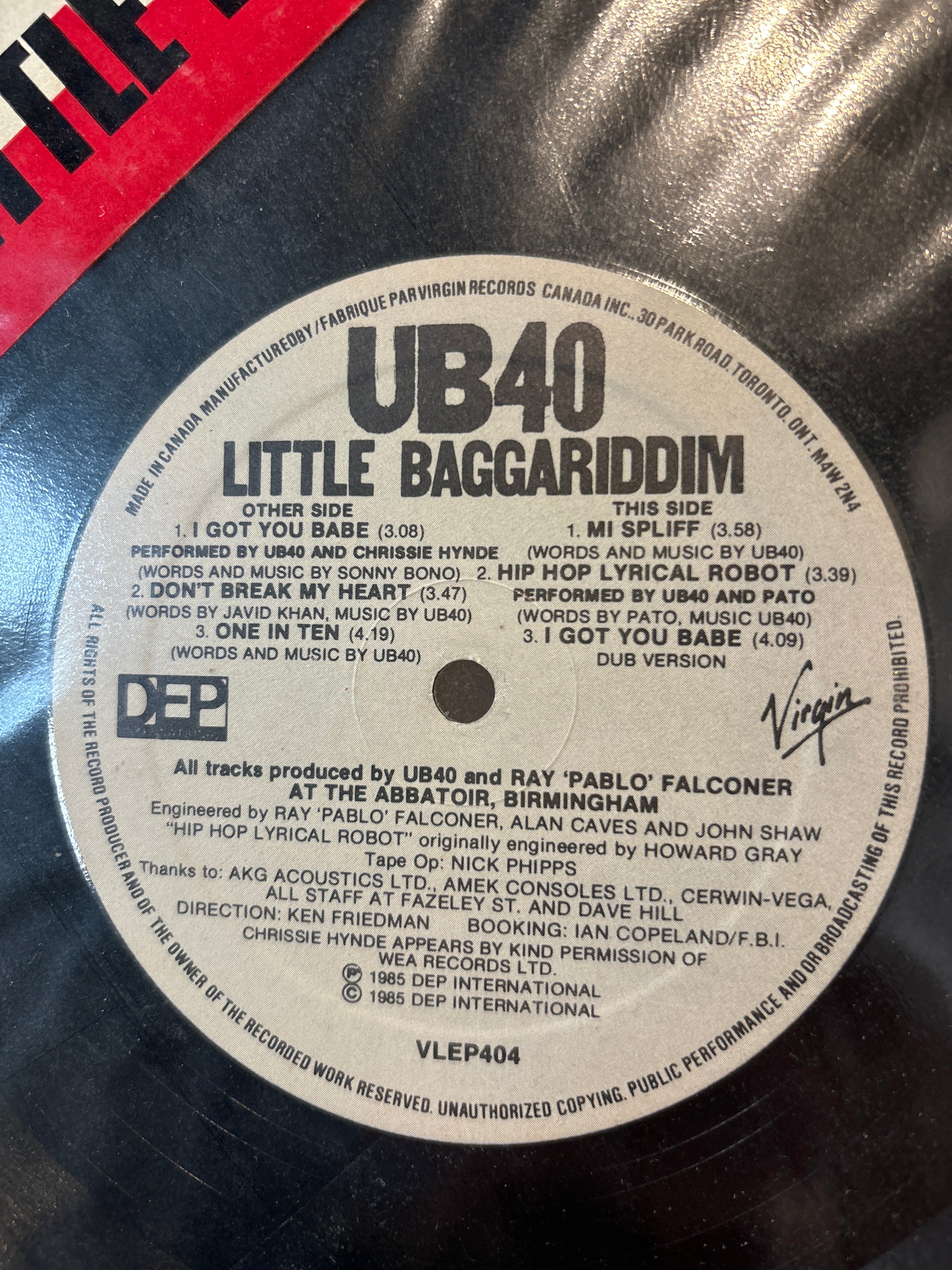 Little Baggariddim - UB40