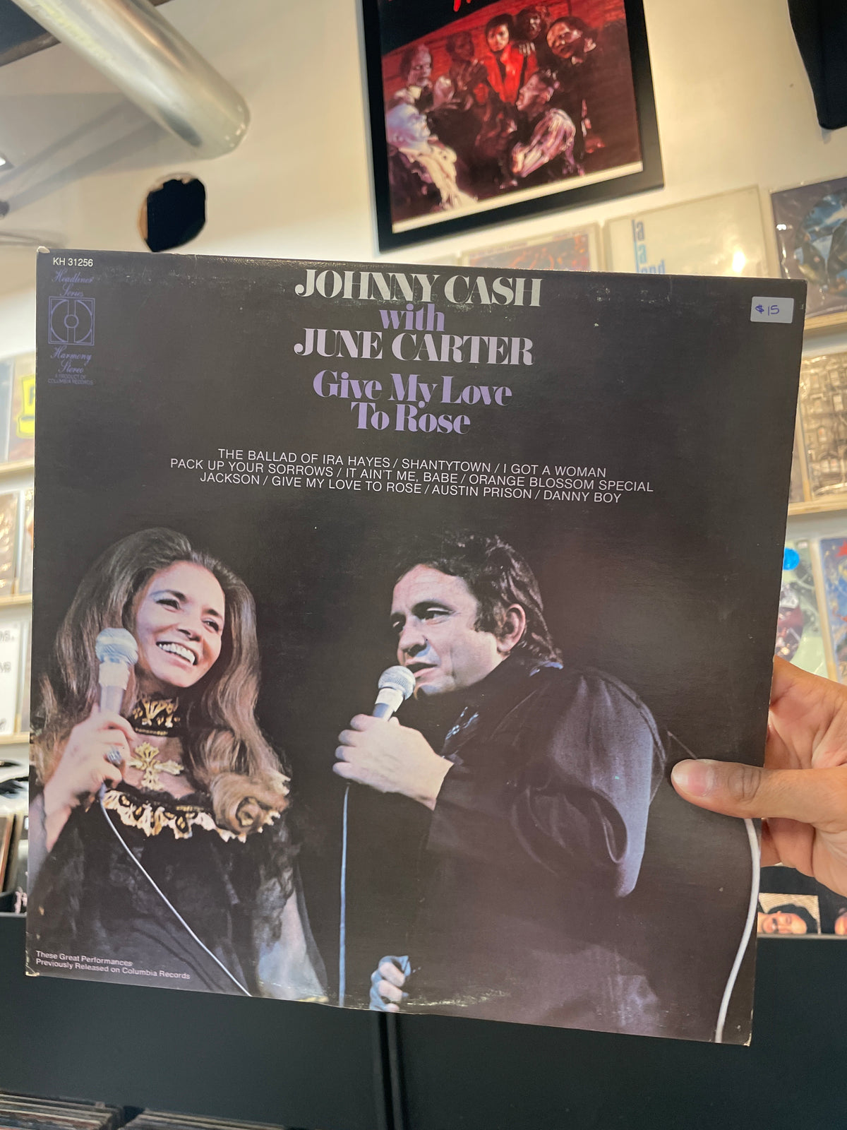 Give my love to rose - Johnny Cash