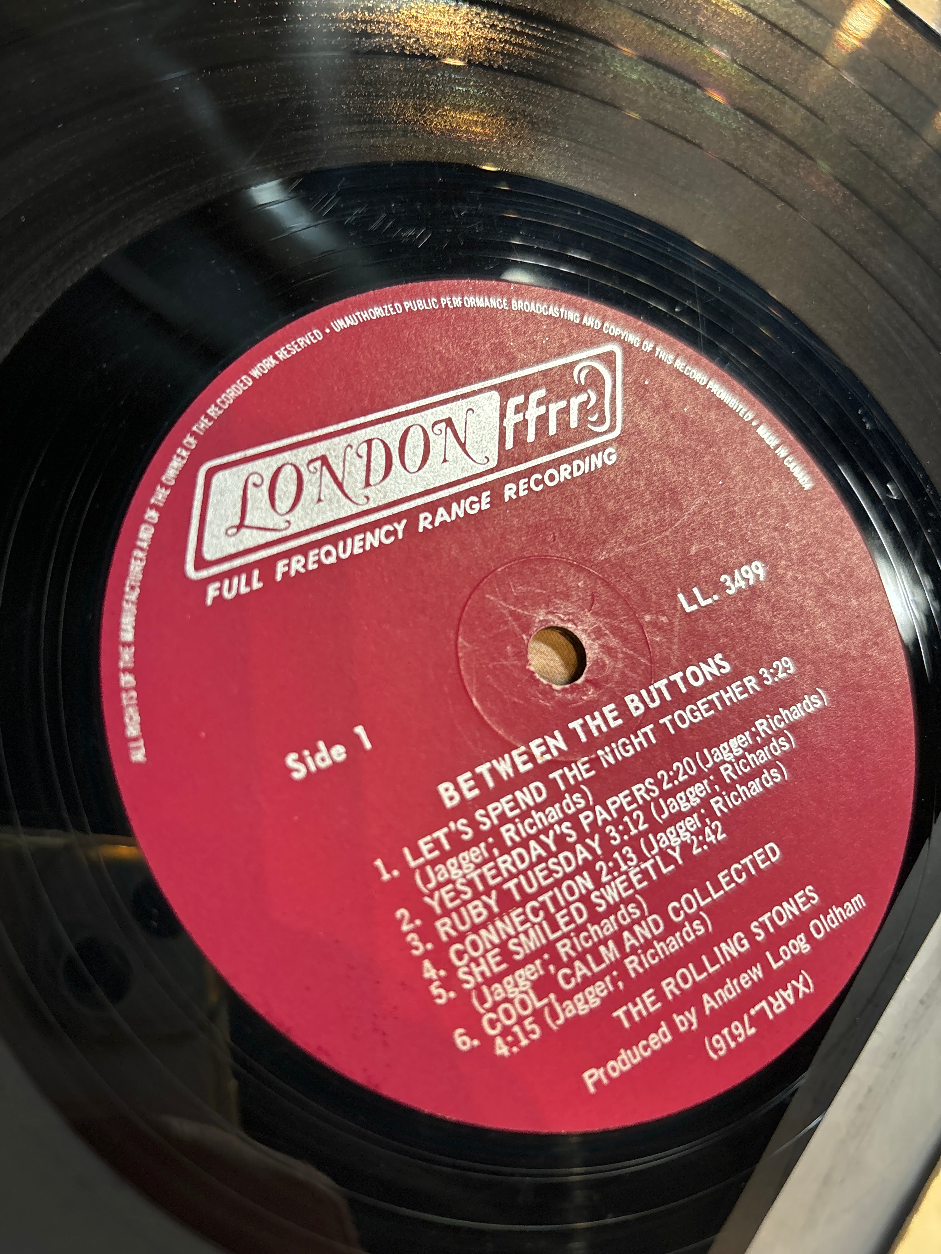 Rolling Stones - Between Buttons