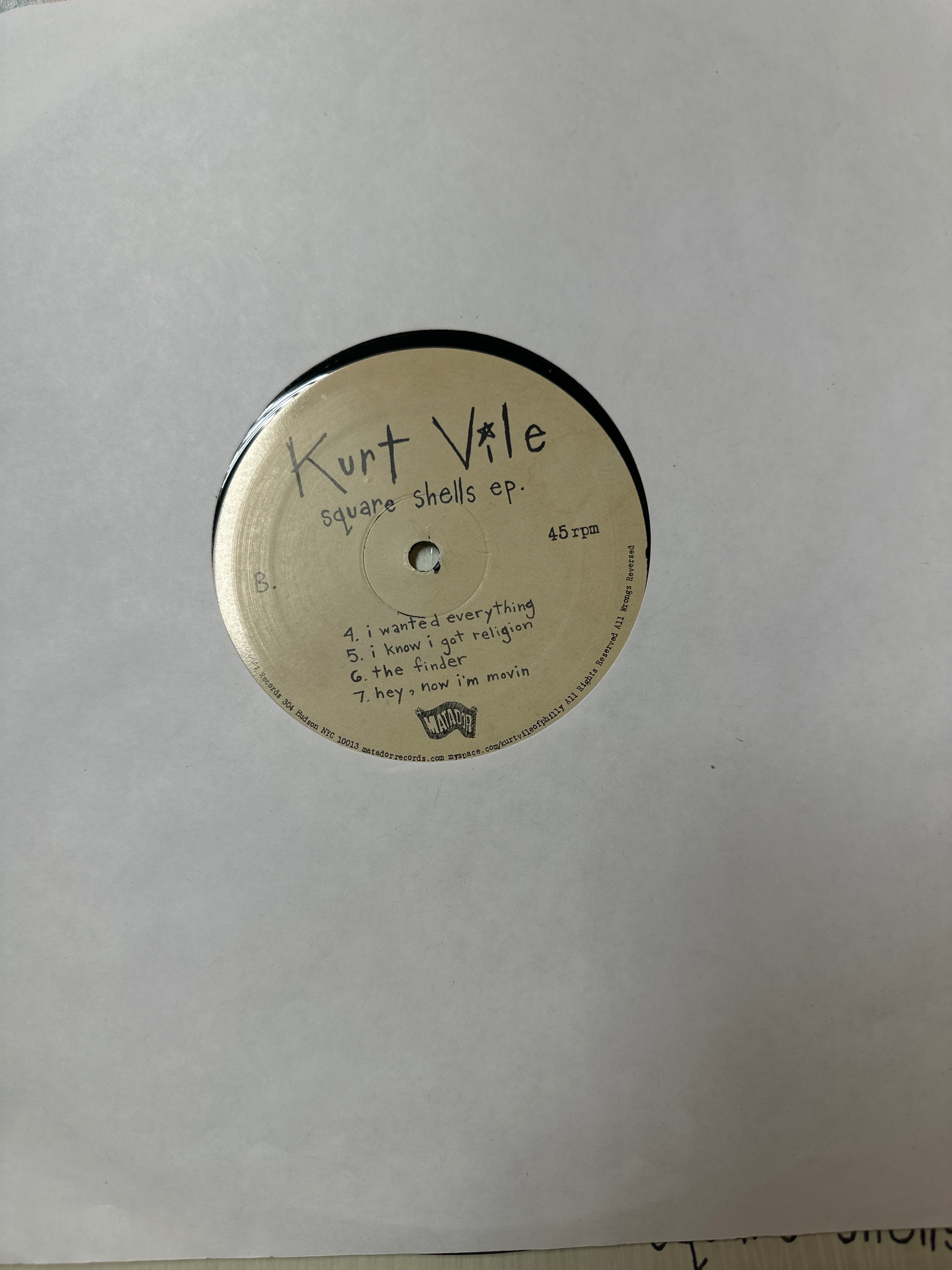 Square shells ep. - Kurt vile
