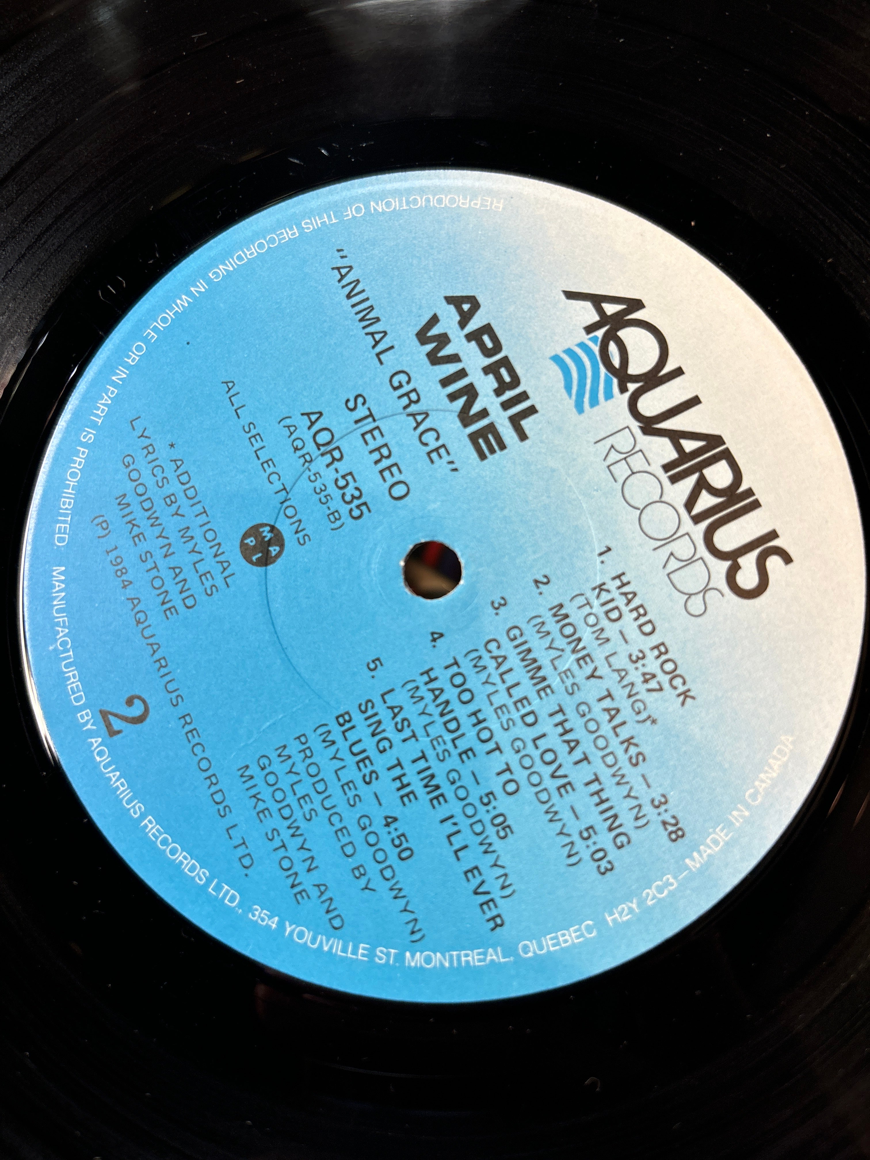 April Wine - Animal Grace