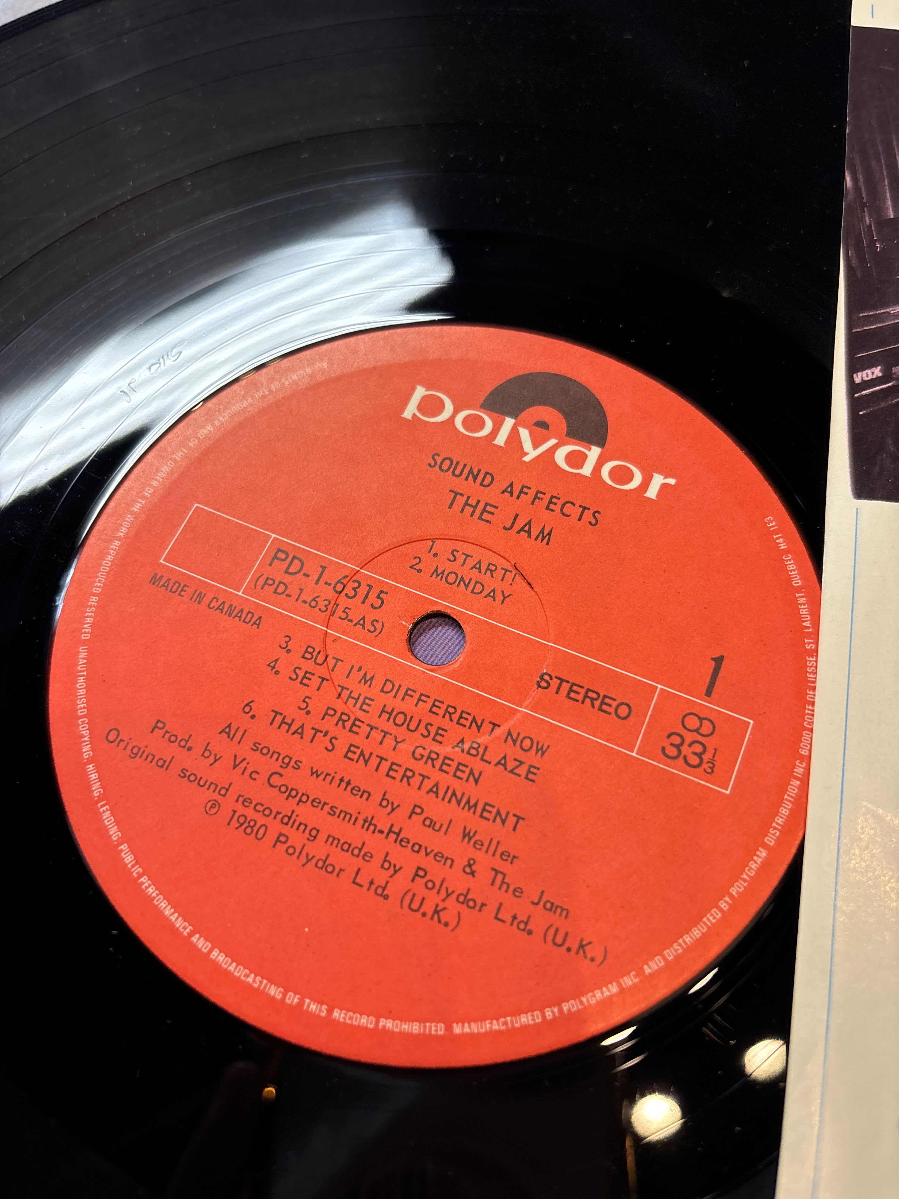 The Jam - Sound Affects