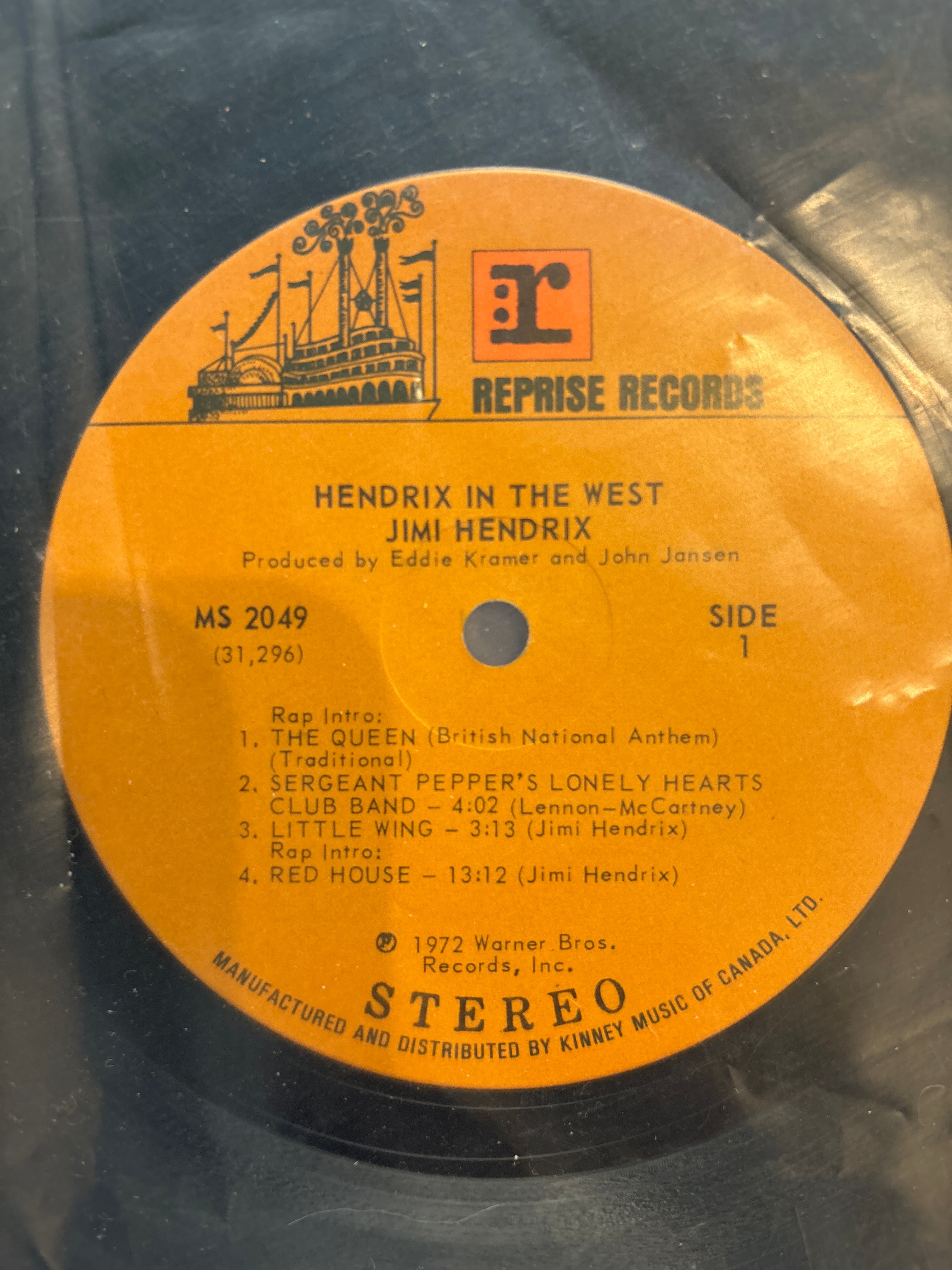 Jimi Hendrix - In The West