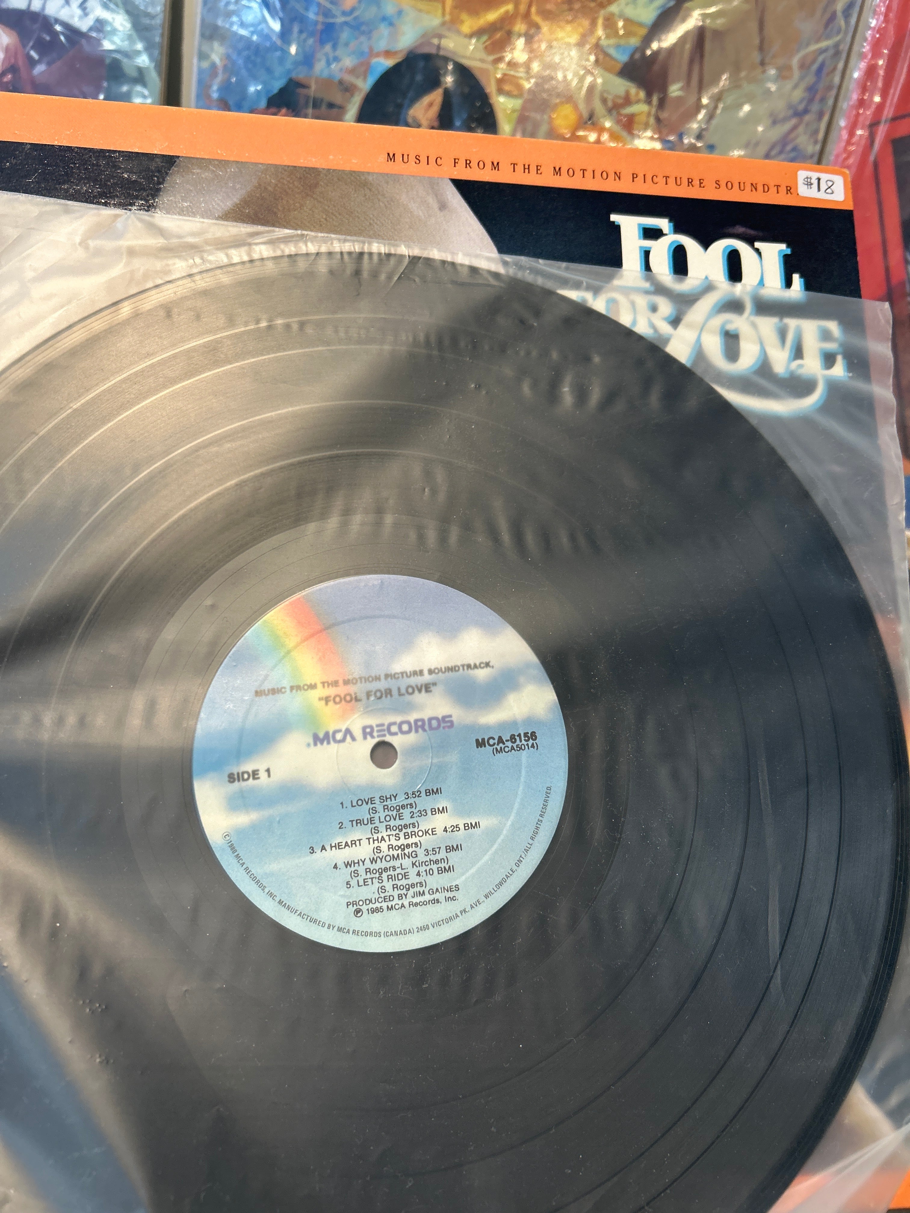 Fool for Love - Soundtrack