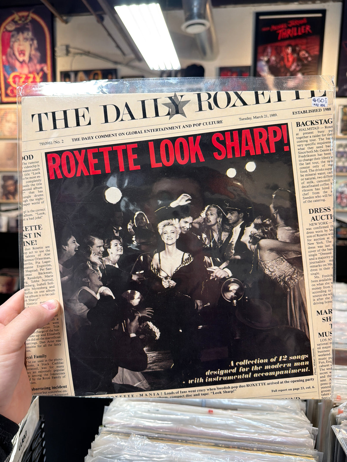 Roxette - Look Sharp (1988 Canada)