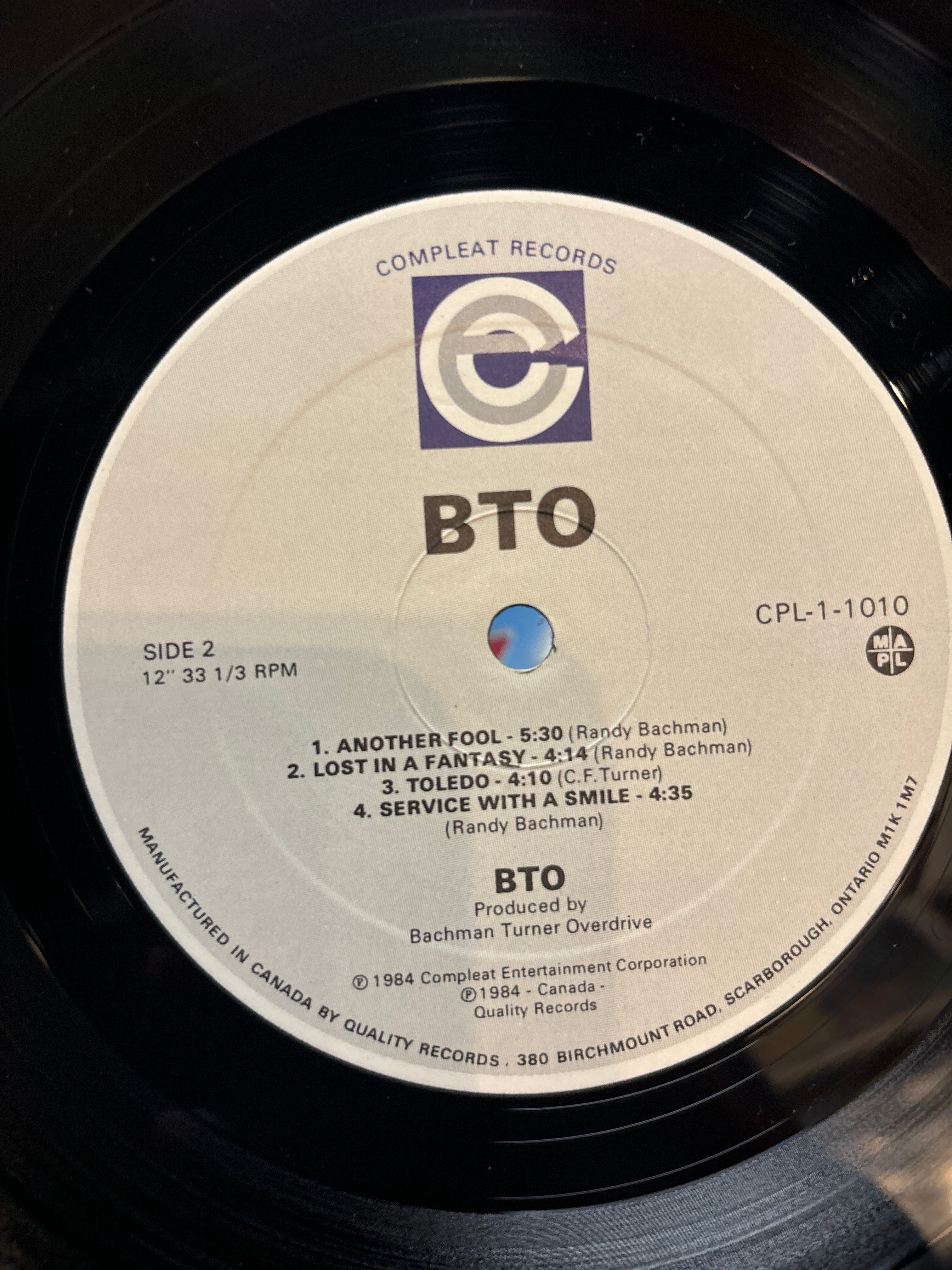 BTO - Self Titled