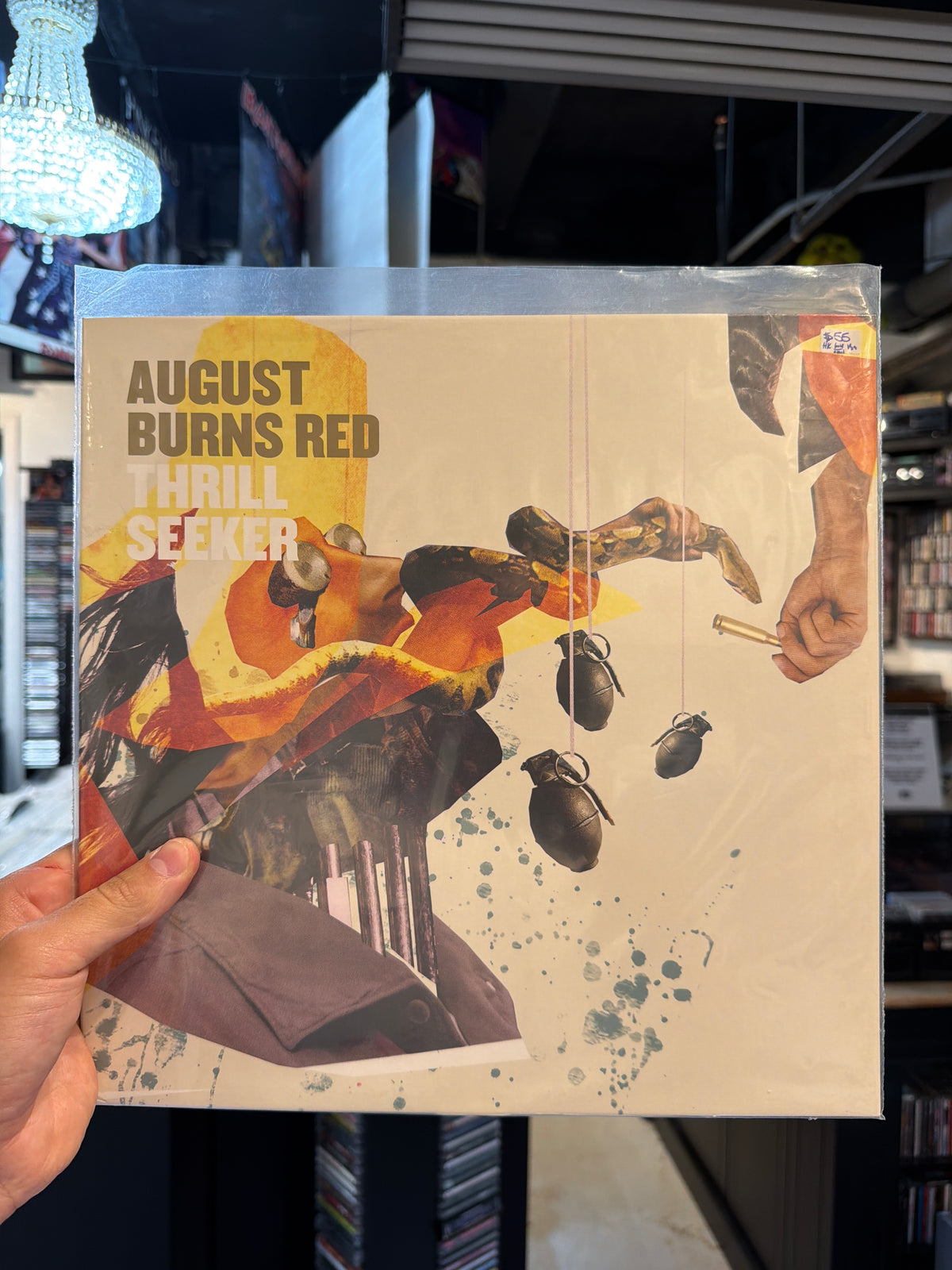 Angus Burns Red - Thrill Seeker (Gold / Black Vinyl)