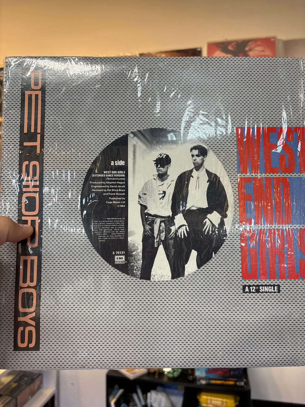 Pet Shop Boys - West End Girls 12” Single