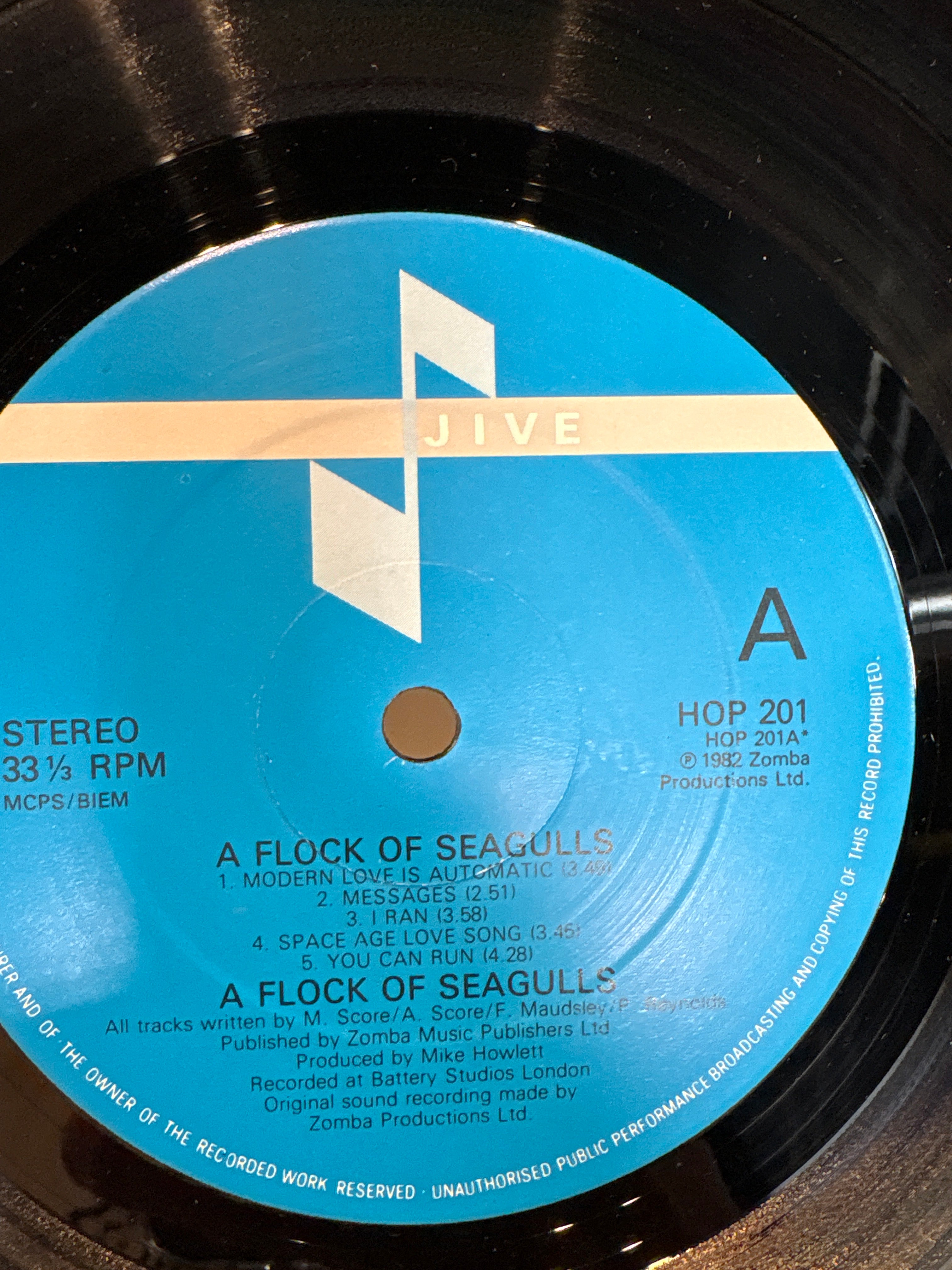 Self Titled - a Flock of Seagulls