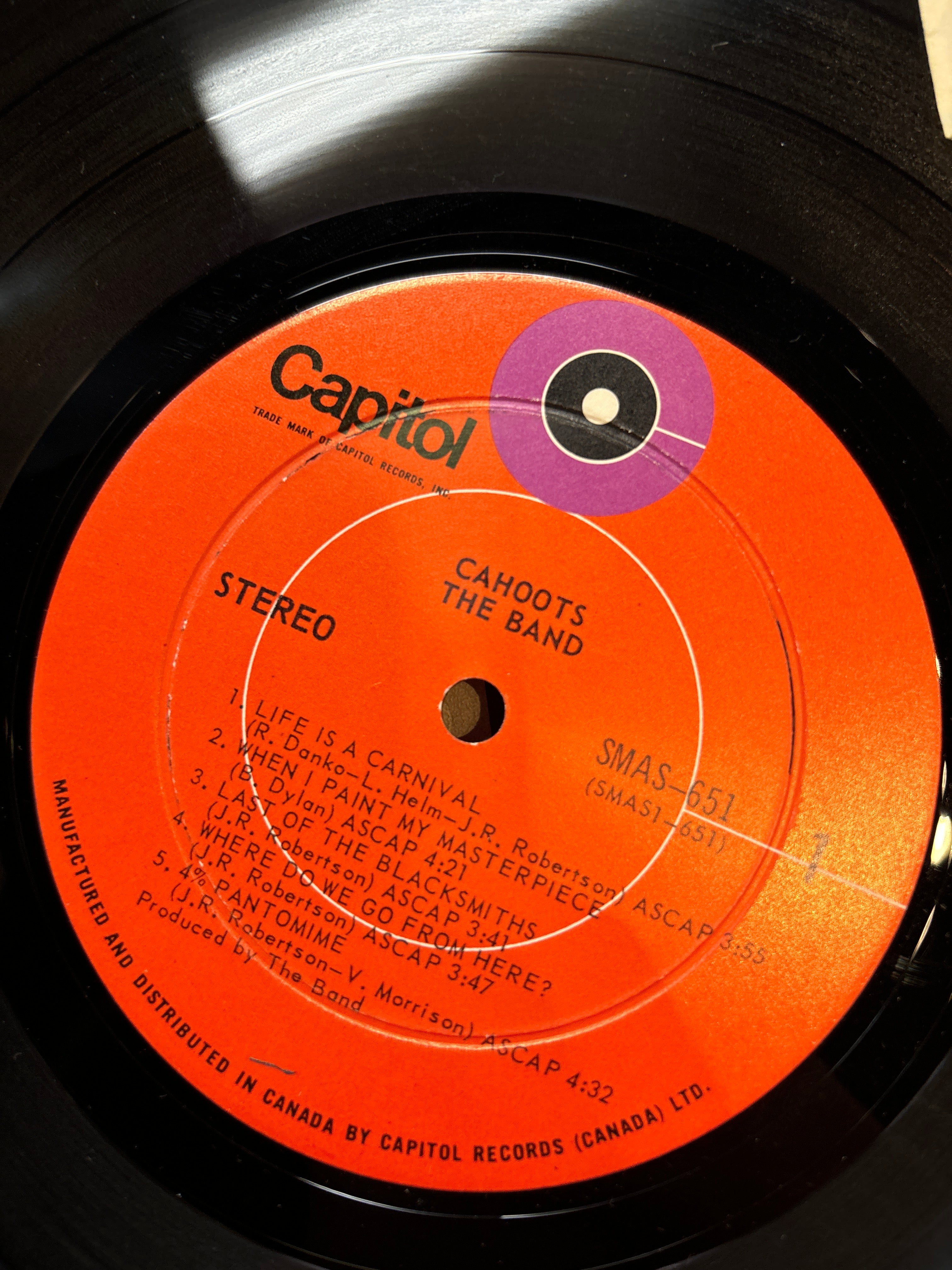 The Band - Gahoots